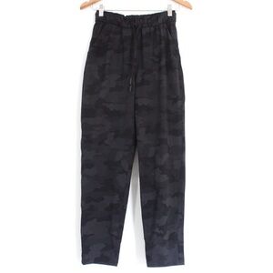 Lululemon Keep Moving Pant 7/8 High Rise Incognito Camo Multi Grey